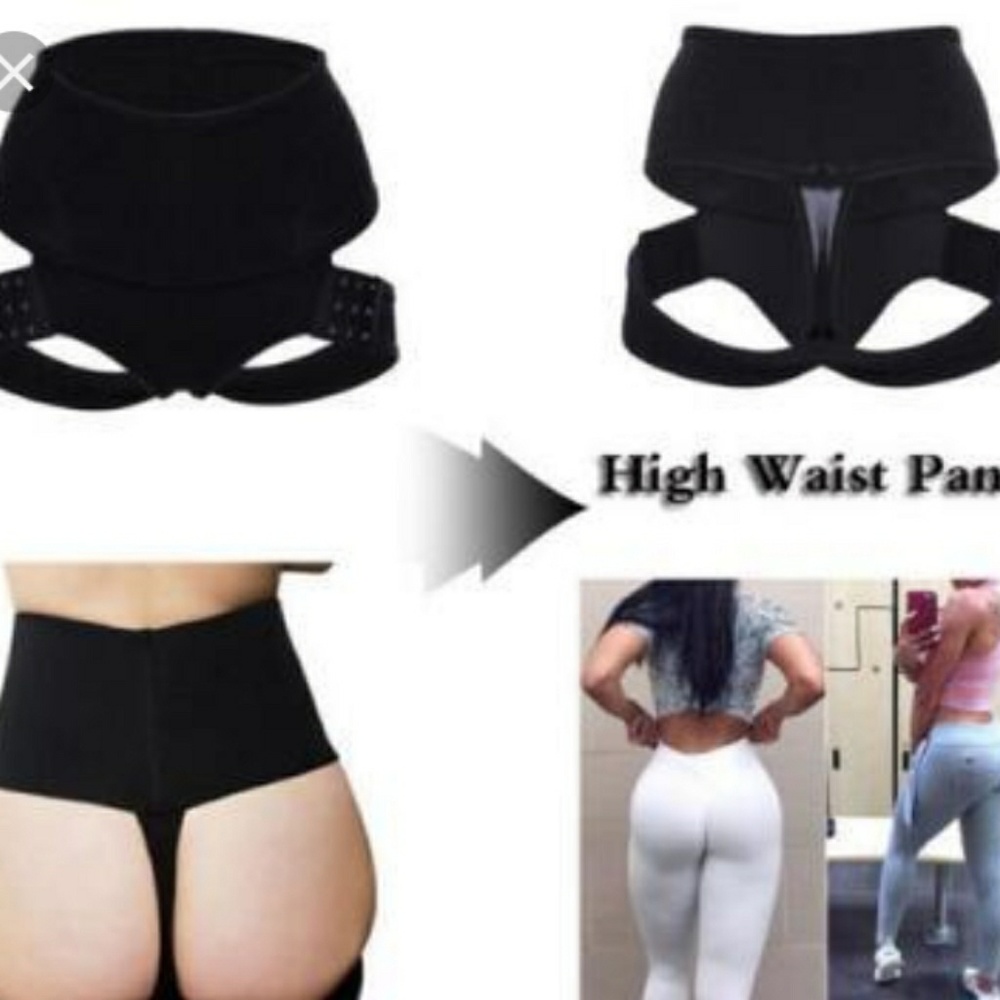 Butt Lifter Panty with Tummy Control- Beige